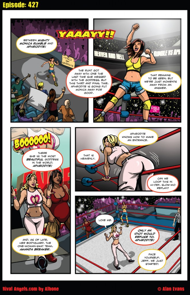 Page 427 - Aphrodite Vs Mighty Monica - Rival Angels